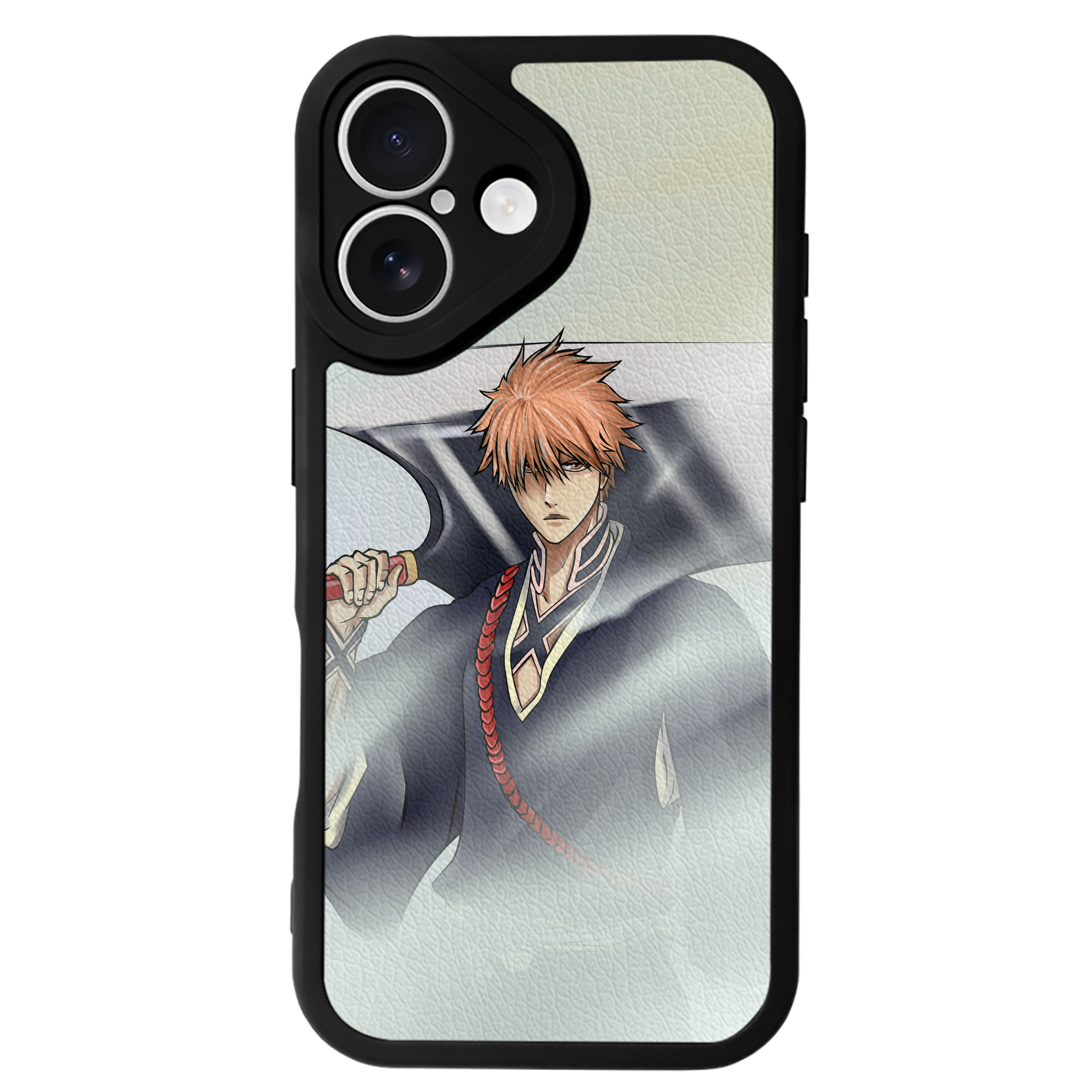 （画像用） ブリーチ BLEACH 【iPhone 16シリーズ対応】シリコンスマホケース（レザー調） 材質：シリコン